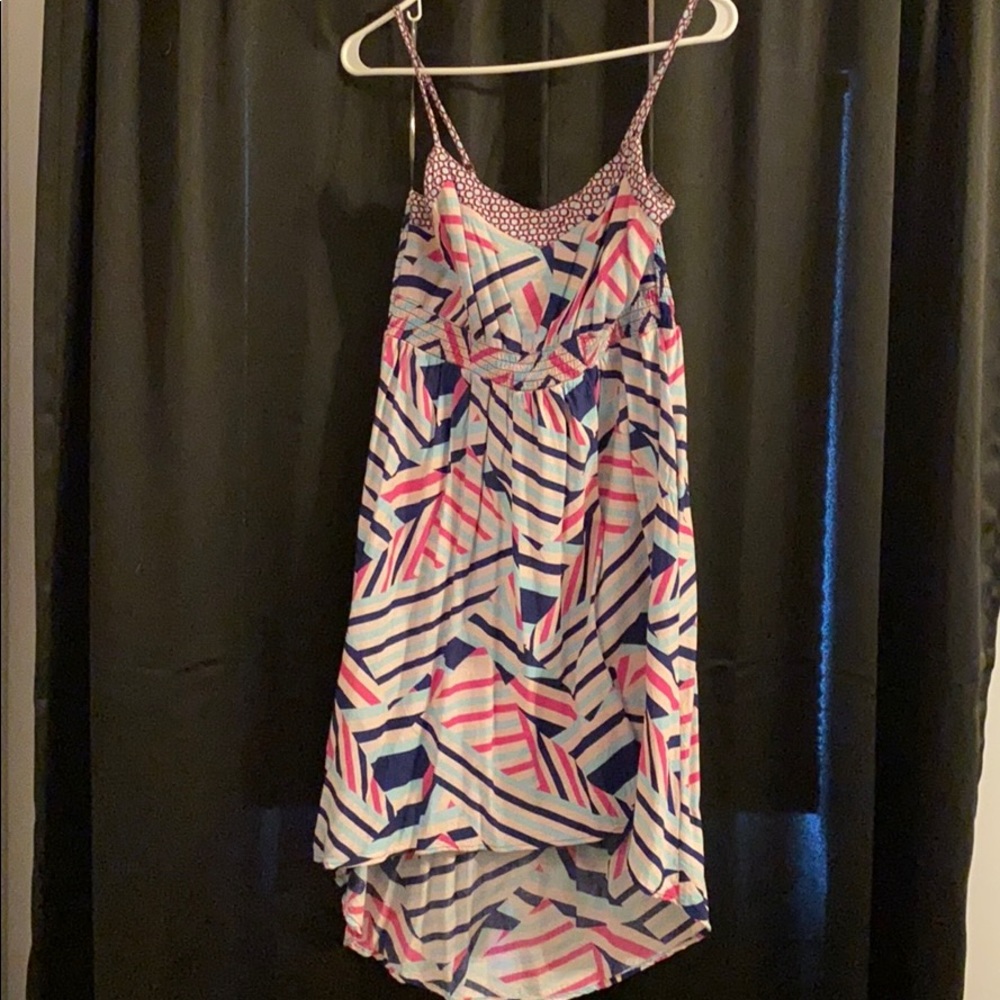 Pastel, striped dress